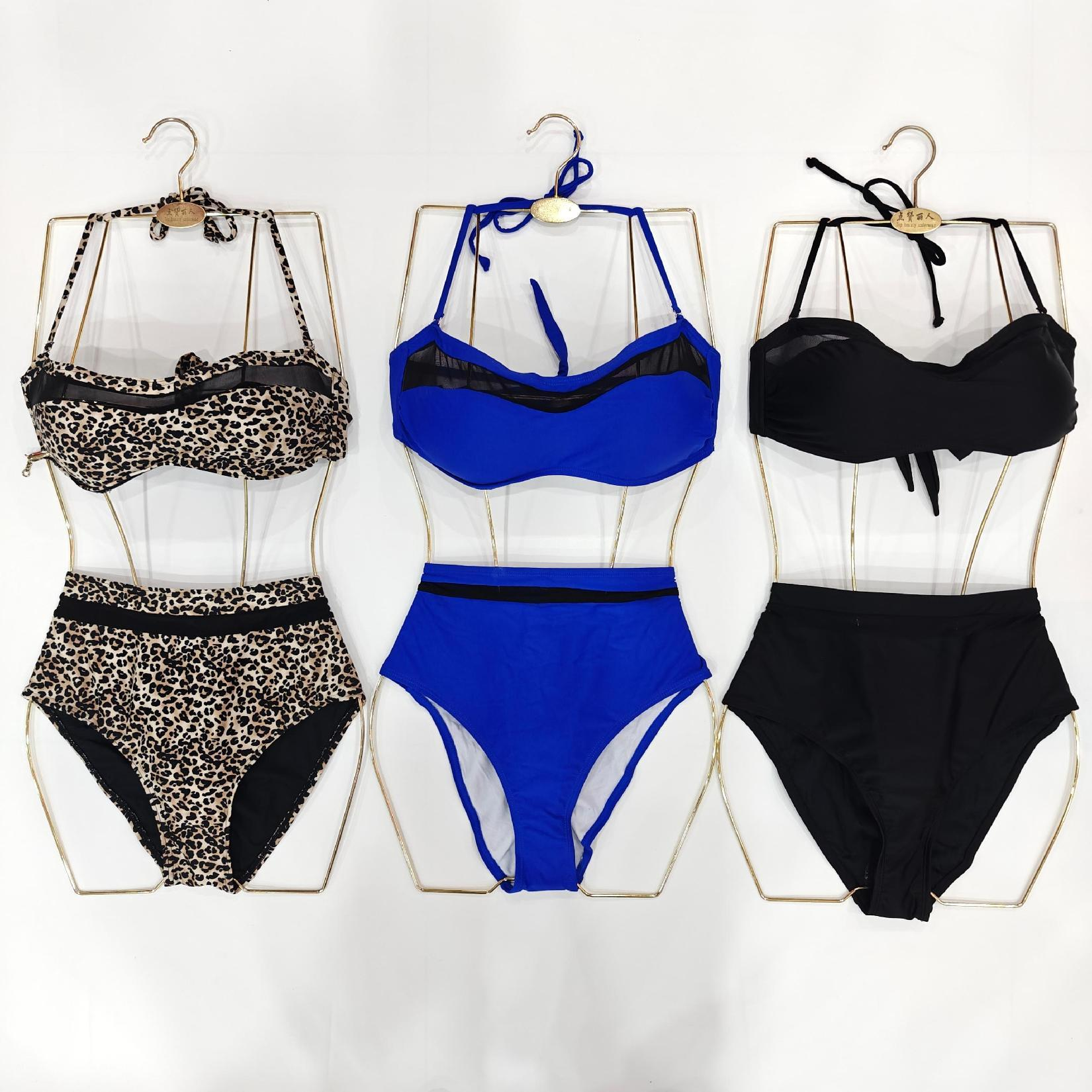 High-waisted swimwear stocklot TOP0132