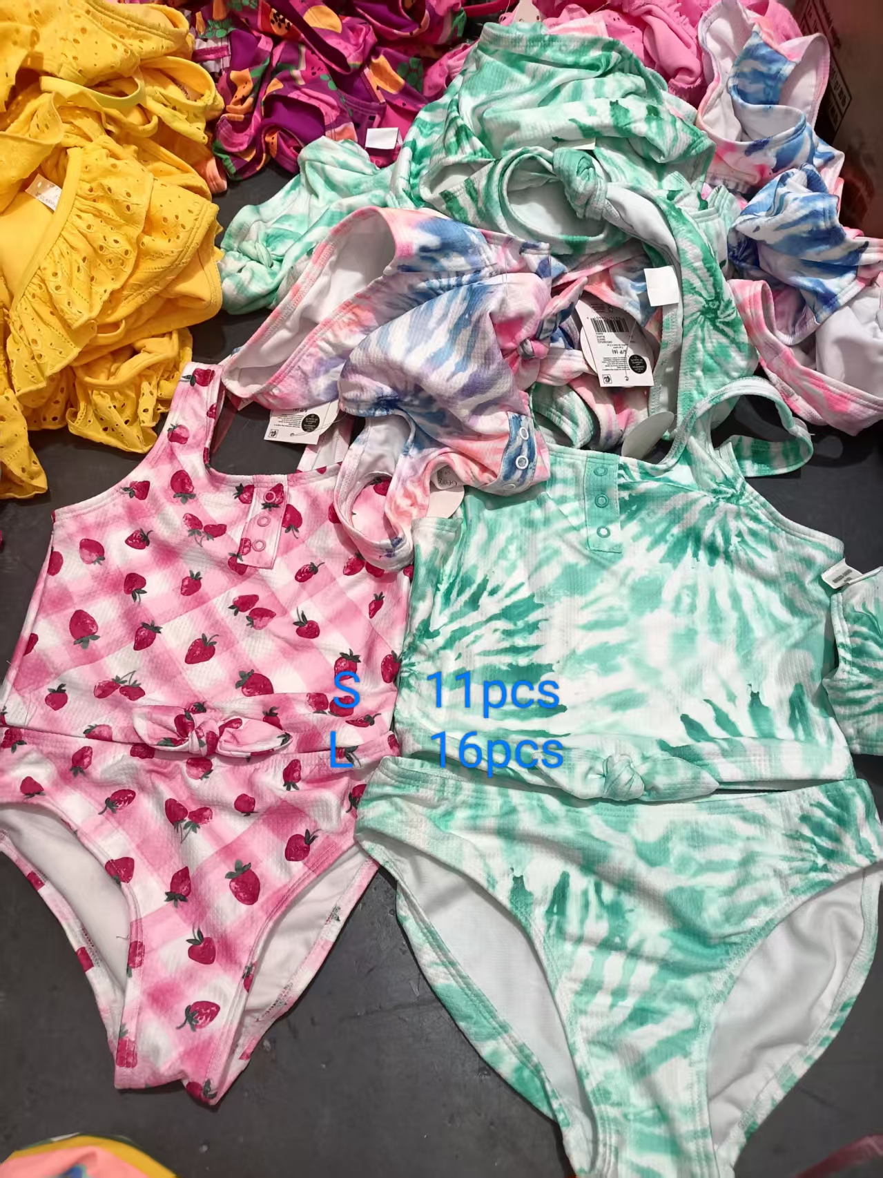 Kids’ bikini swimwear stocklot TOP2451