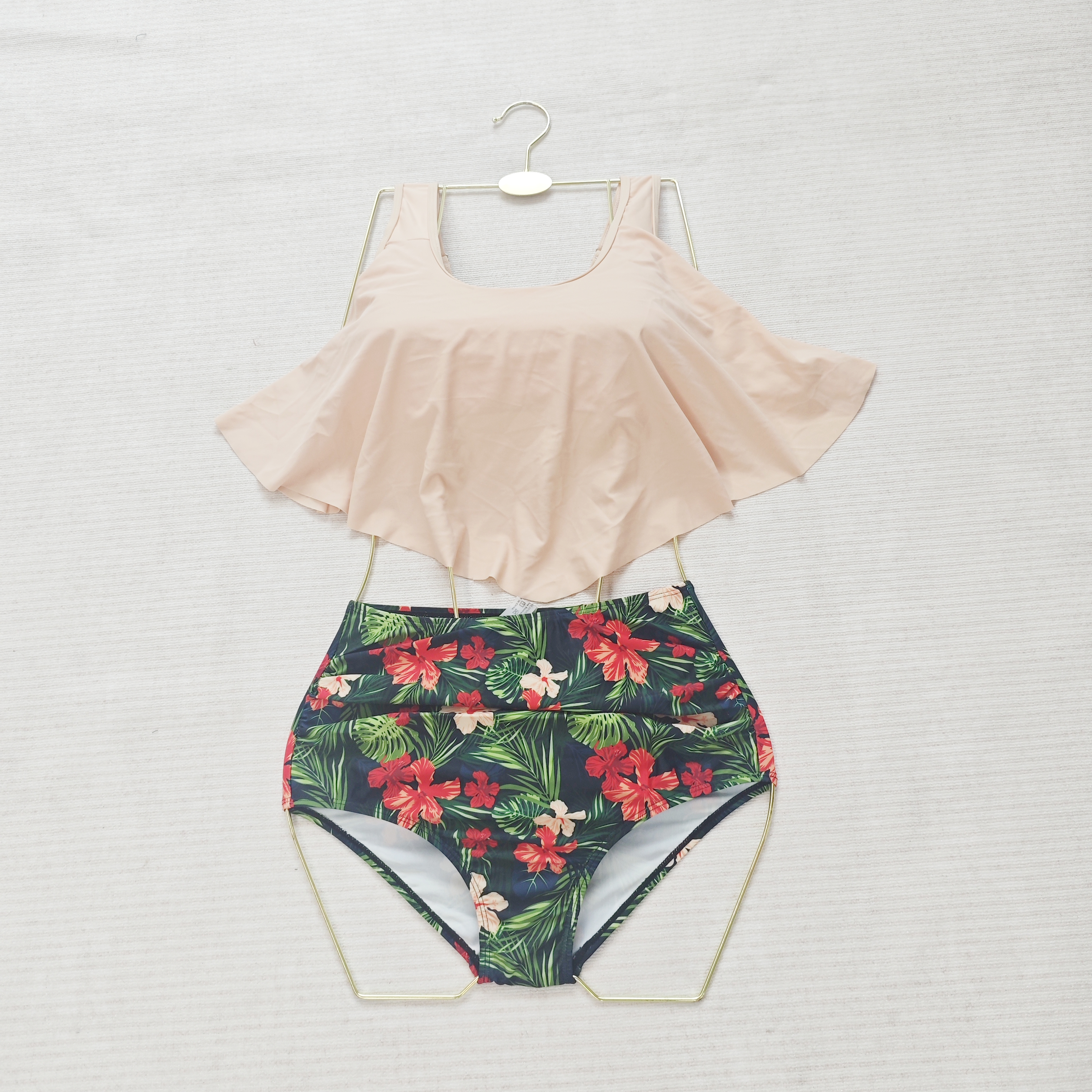 High-waisted swimwear stocklot TOP2511