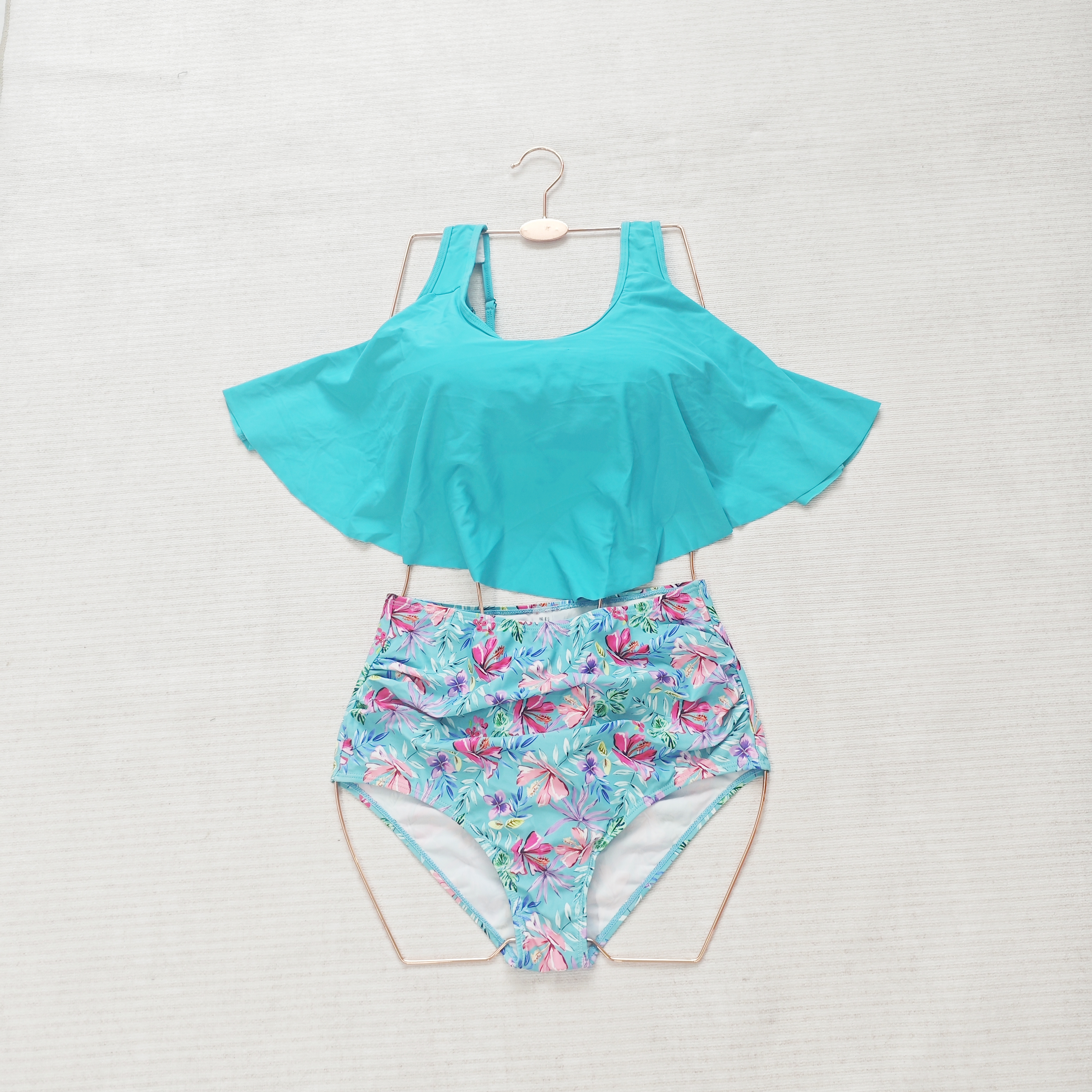 High-waisted swimwear stocklot TOP2511