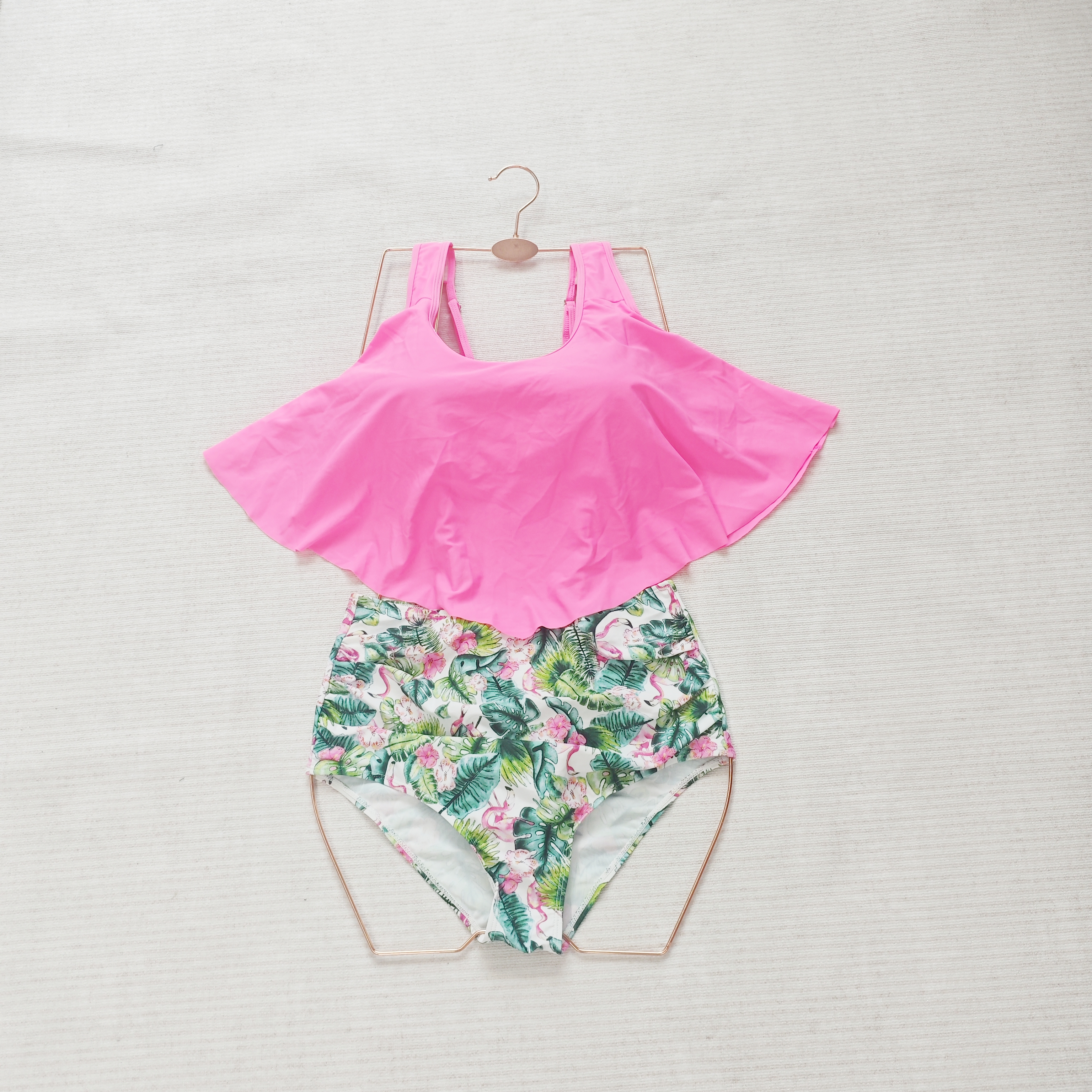High-waisted swimwear stocklot TOP2511