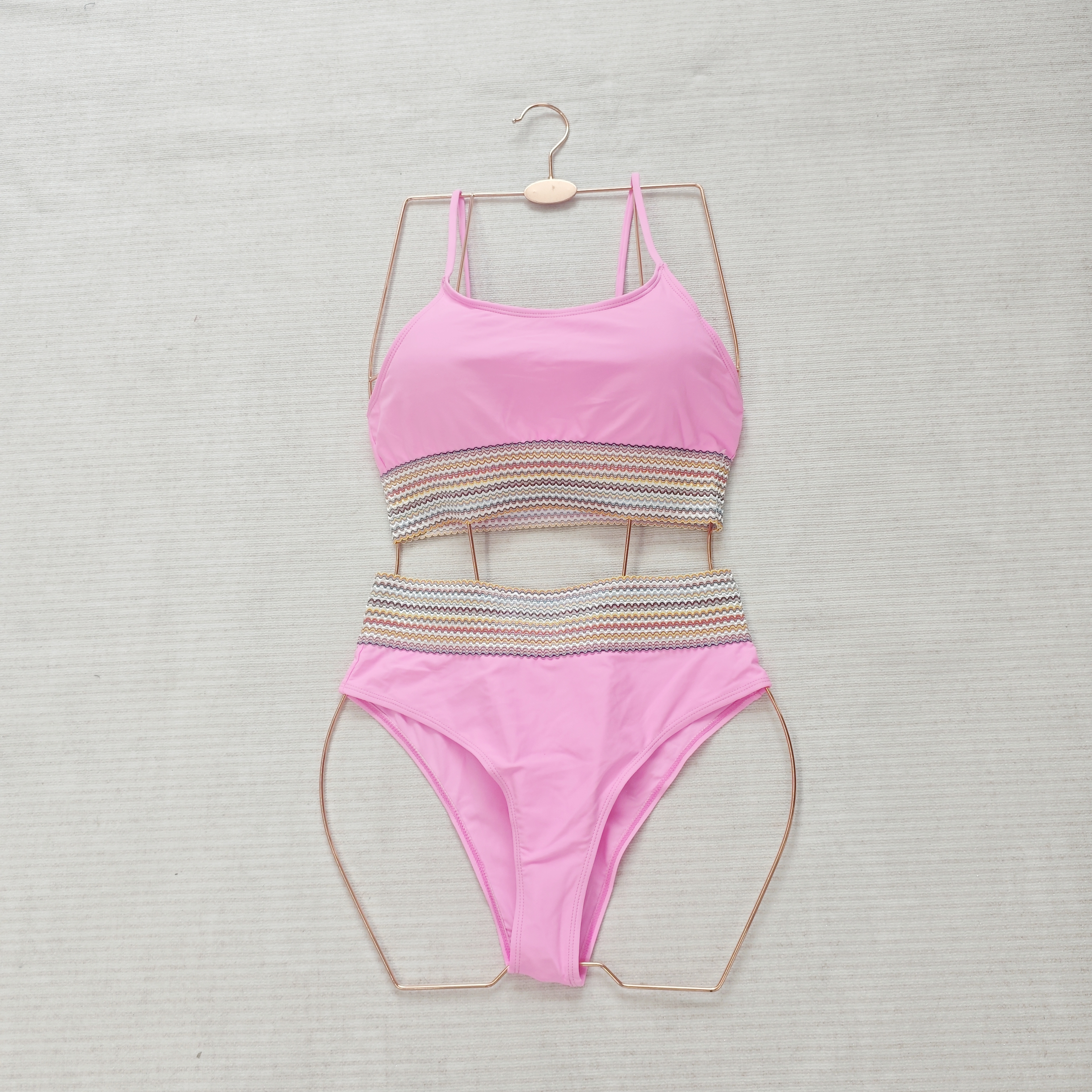 High-waisted swimwear stocklot TOP2515