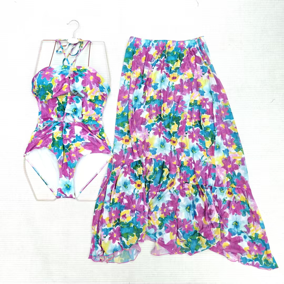 Swimwear cover-up sets stocklot TOP2741