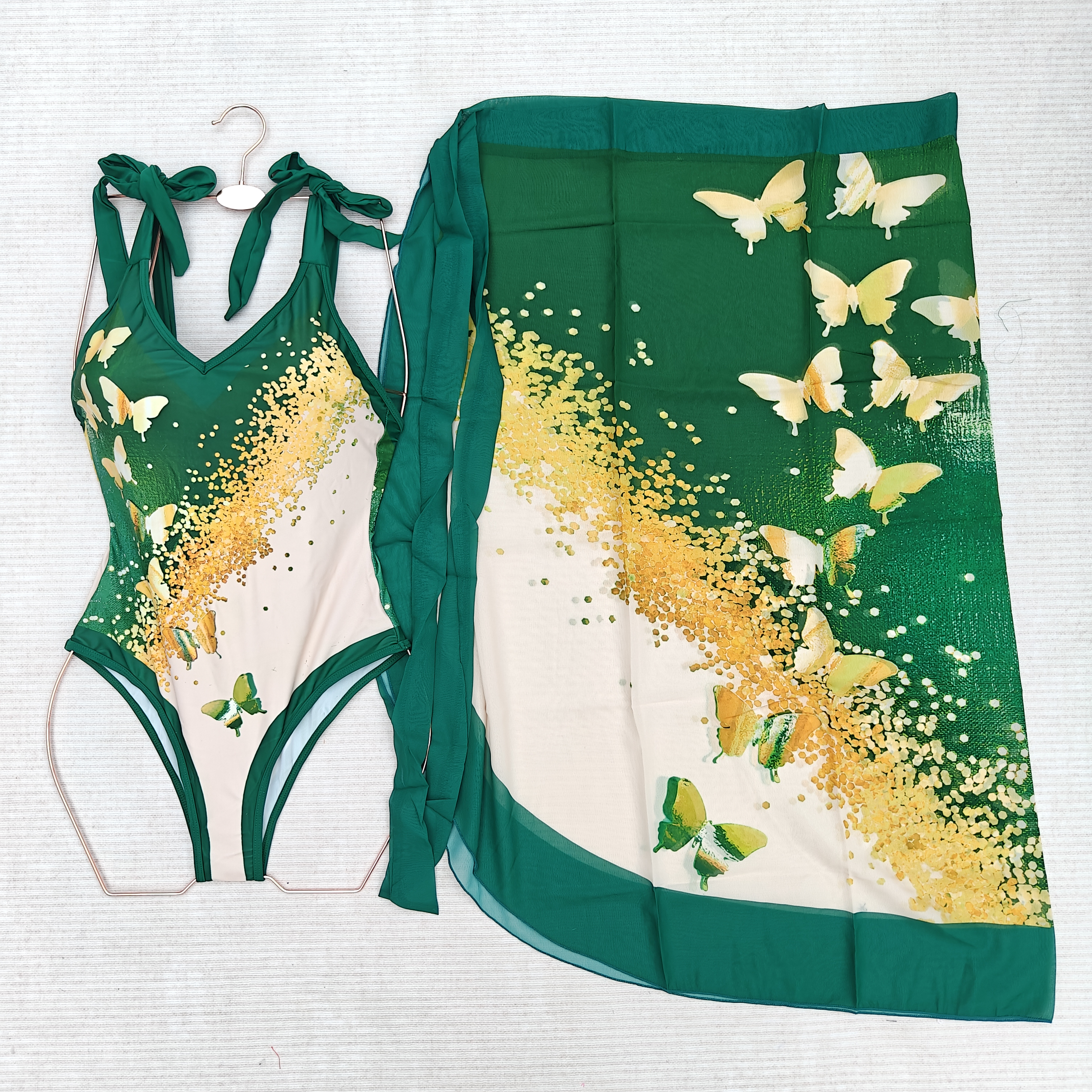 Swimwear cover-up sets stocklot TOP2756