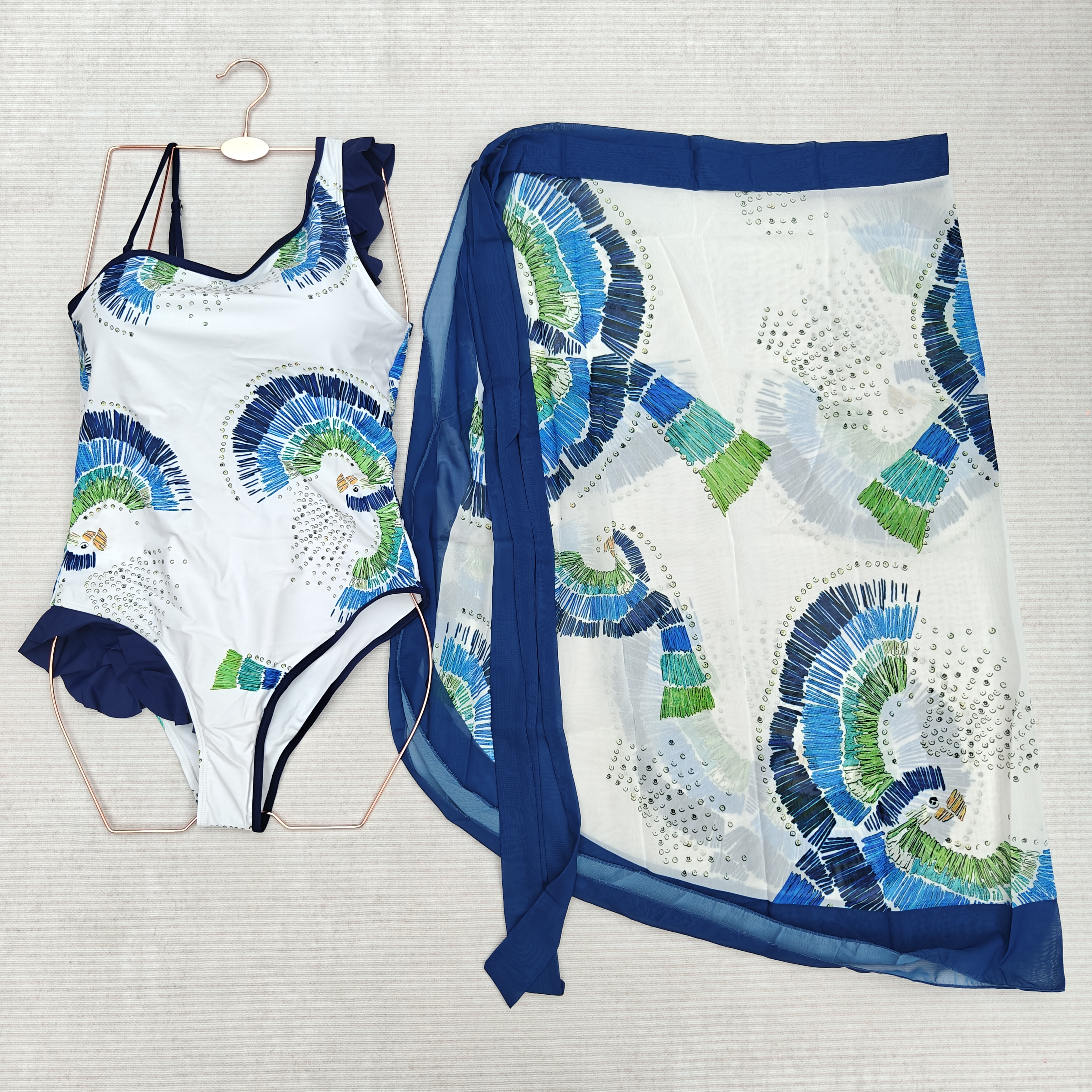 Swimwear cover-up sets stocklot TOP2780