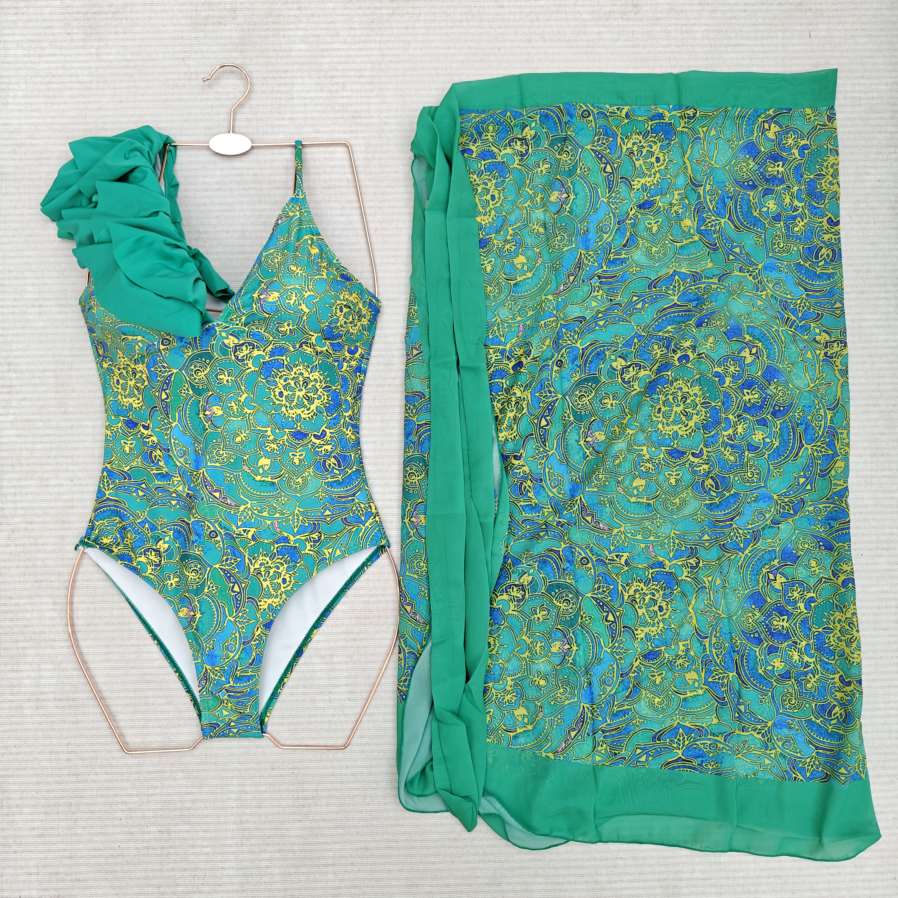 Swimwear cover-up sets stocklot TOP2793
