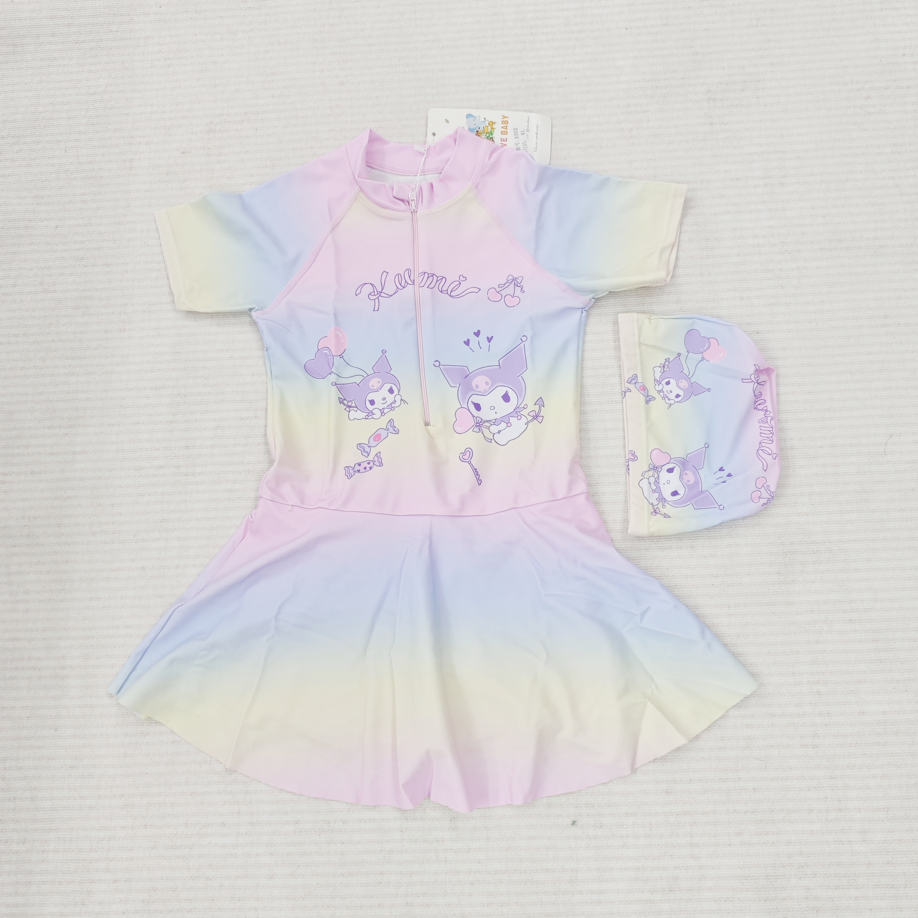 Kids’ one-piece swimsuits stocklot TOP2879