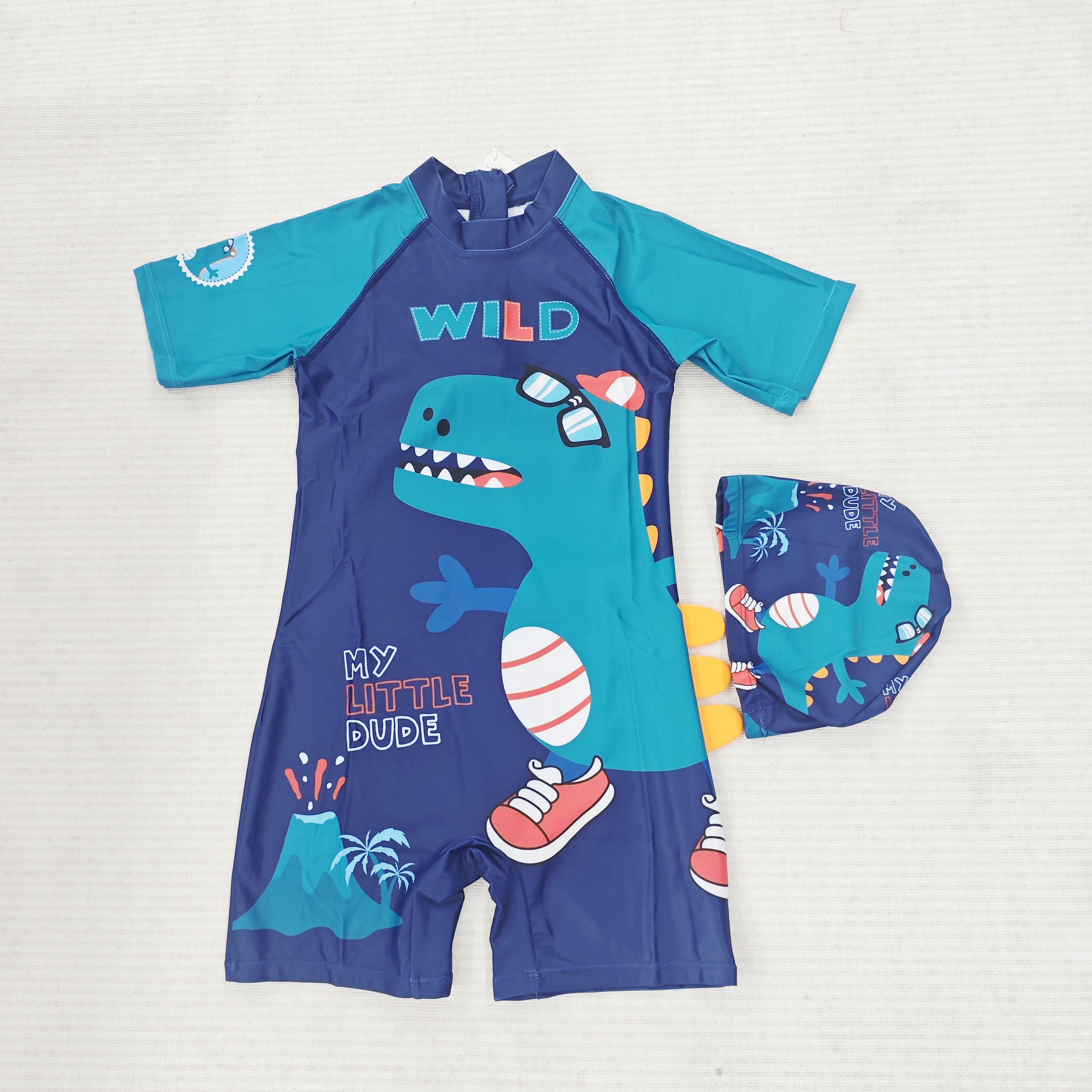 Kids’ one-piece swimsuits stocklot TOP2881
