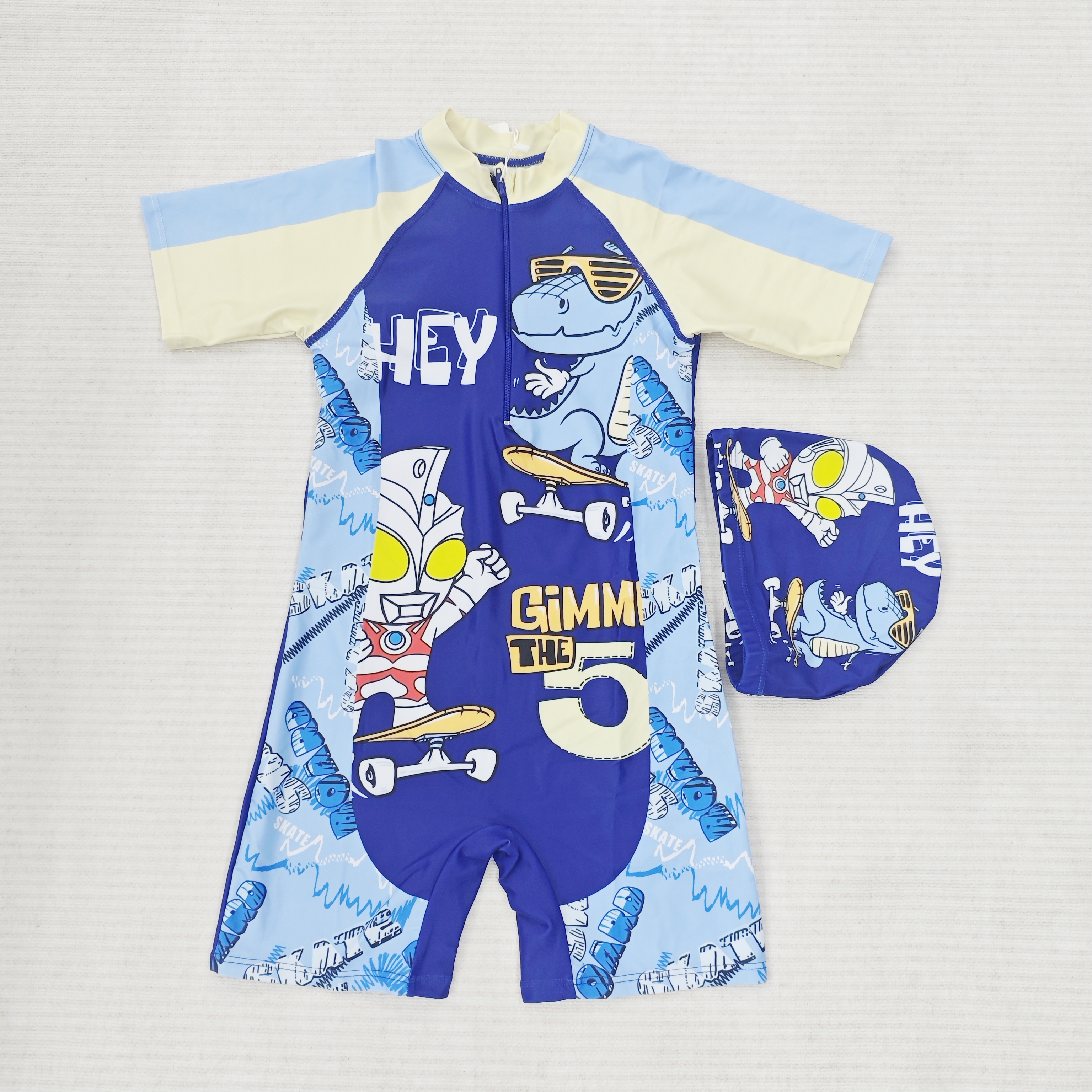 Kids’ one-piece swimsuits stocklot TOP2882