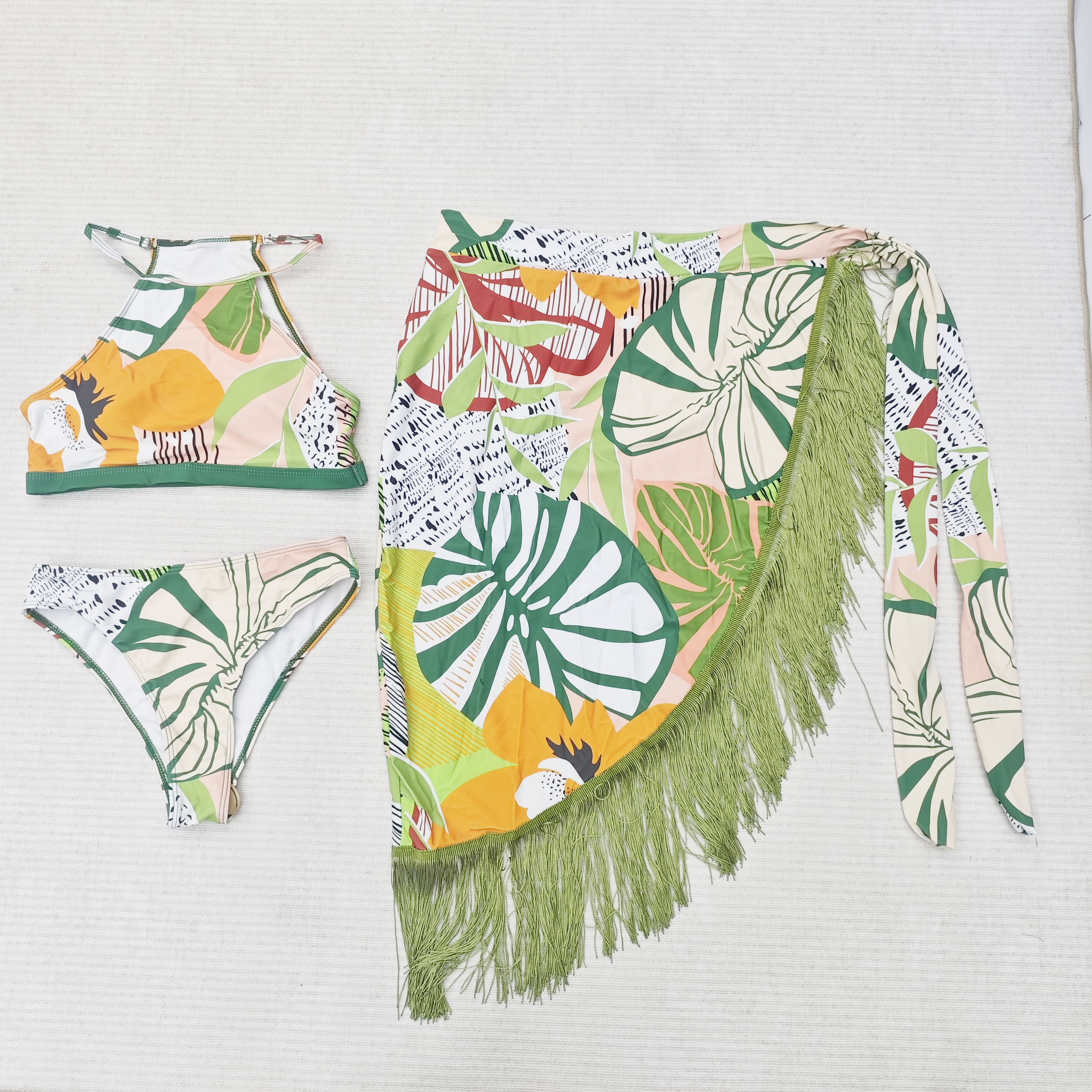Swimwear cover-up sets stocklot TOP2892