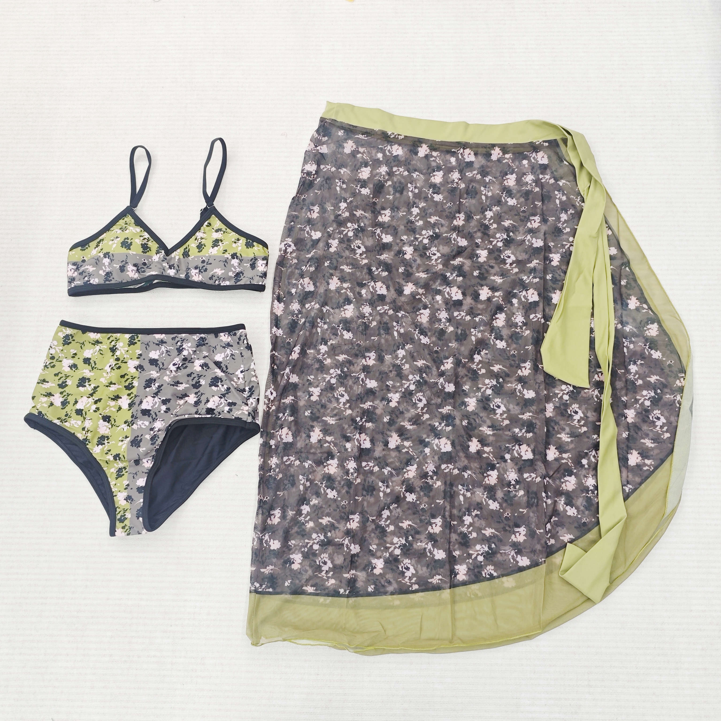 Swimwear cover-up sets stocklot TOP2899