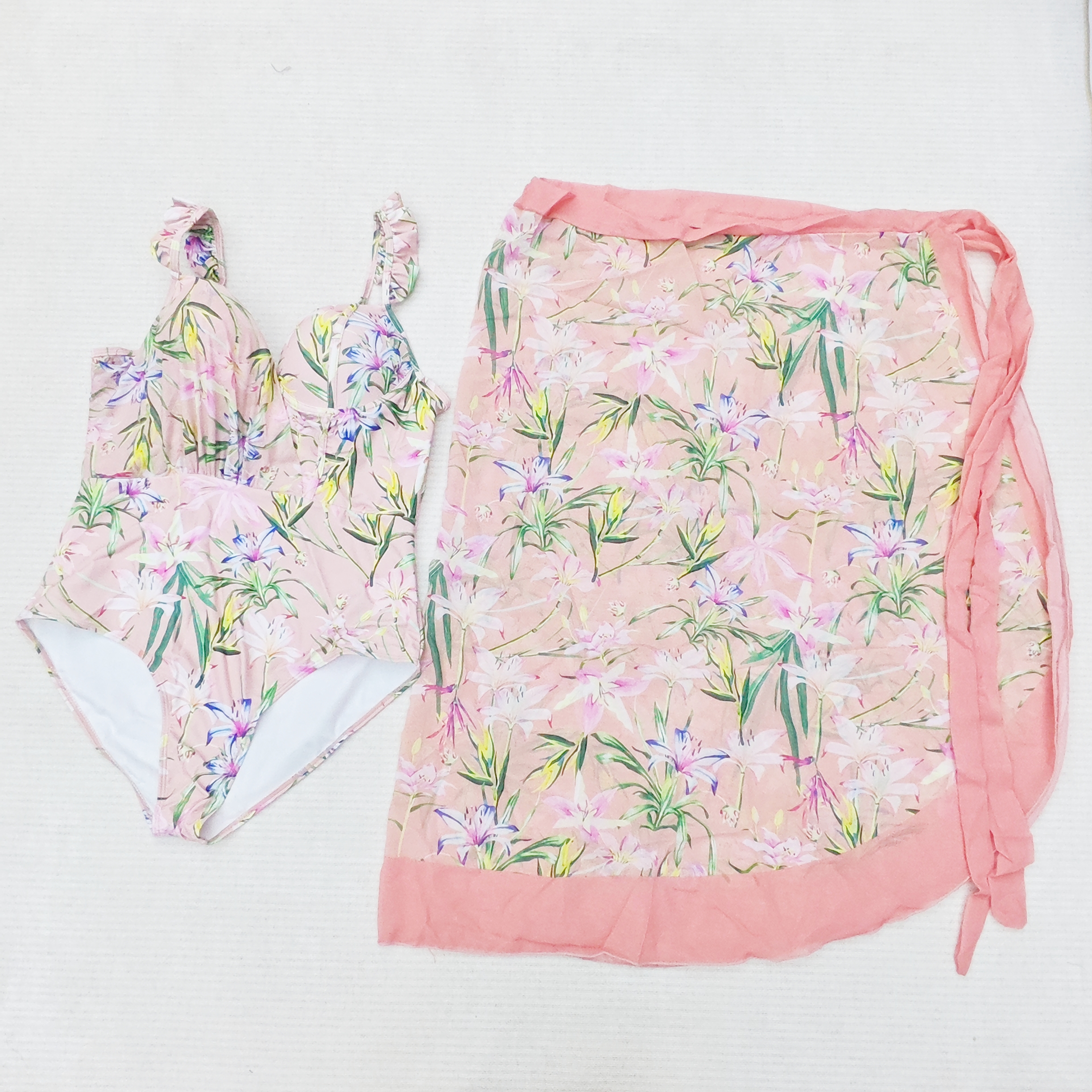 Swimwear cover-up sets stocklot TOP2901