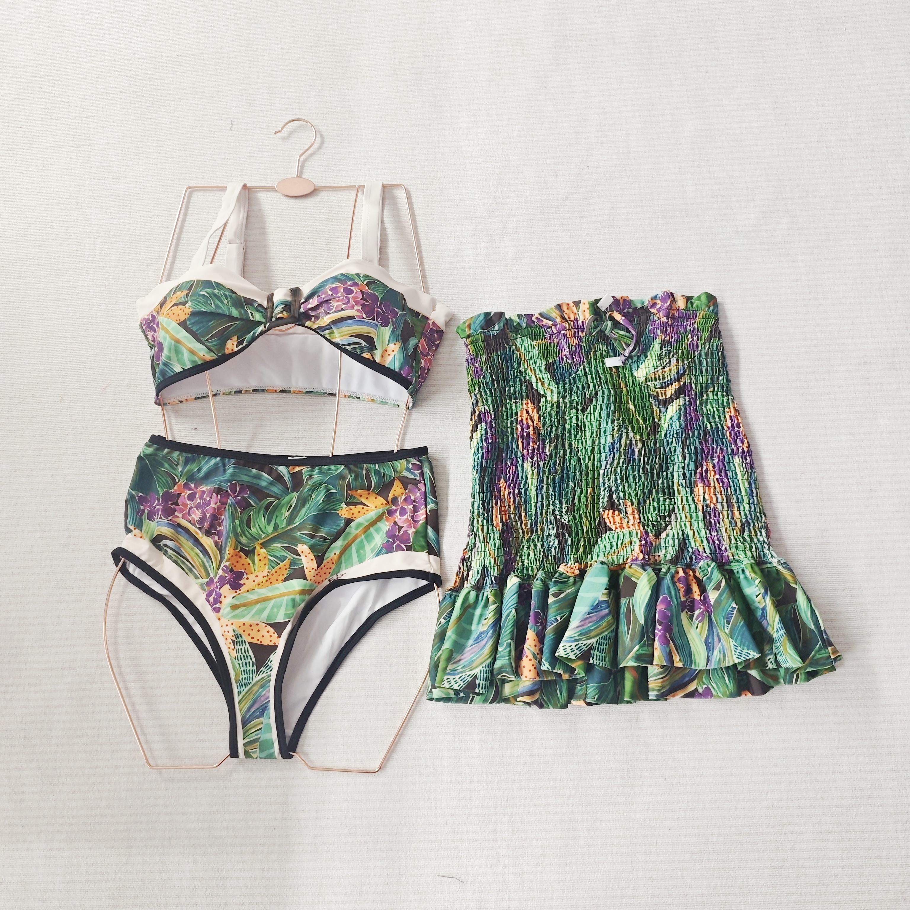 Swimwear cover-up sets stocklot TOP2903