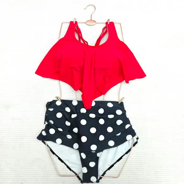 High-waisted swimwear stocklot TOP1817