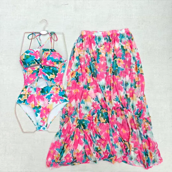 Swimwear cover-up sets stocklot TOP2741