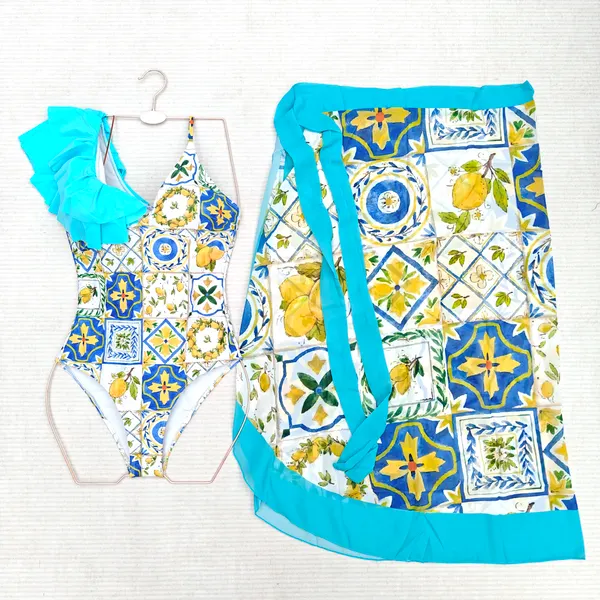 Swimwear cover-up sets stocklot TOP2766