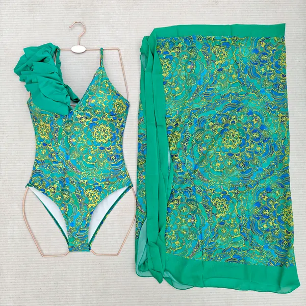 Swimwear cover-up sets stocklot TOP2793