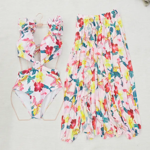 Swimwear cover-up sets stocklot TOP2884