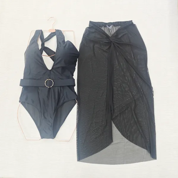 Swimwear cover-up sets stocklot TOP2895